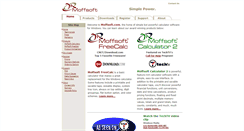 Desktop Screenshot of moffsoft.com