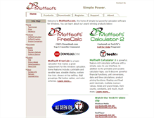 Tablet Screenshot of moffsoft.com